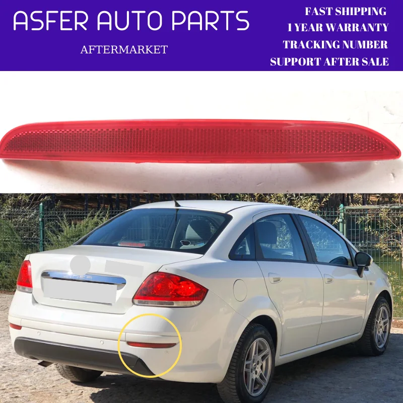 Rear Bumper Reflector For Fiat Linea 2011 After Left Right Side High Quality Fast Shipping Oem 51914331 51914330