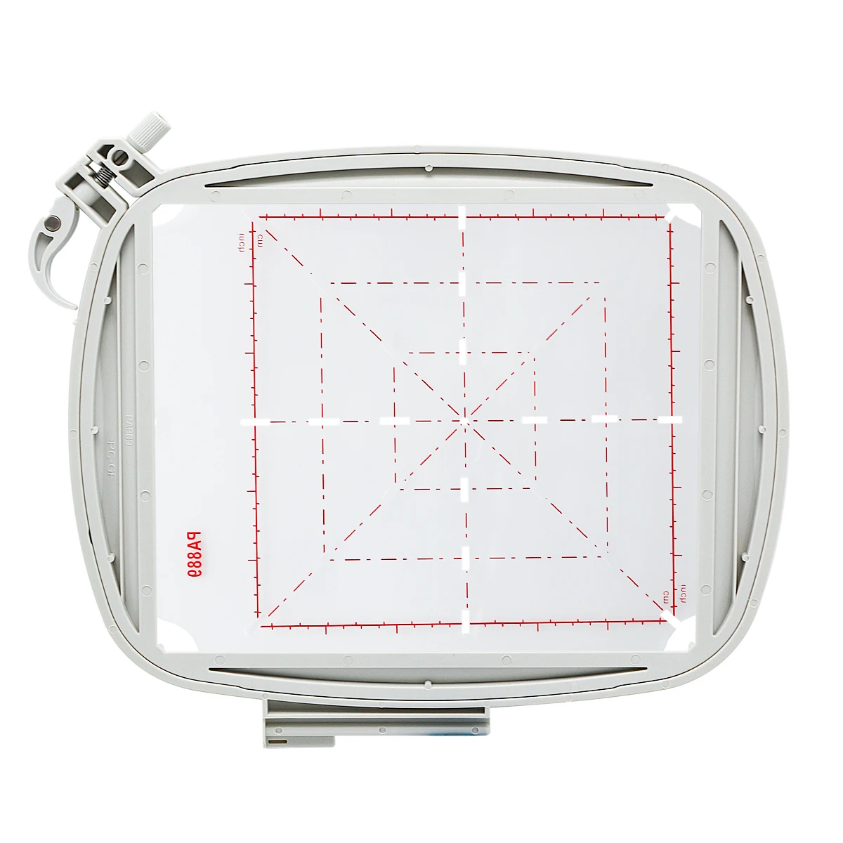 Quilter's Frame Embroidery Hoop for Husqvarna Viking Designer, Diamond Deluxe Ruby Pfaff, Creative Sewing Machine