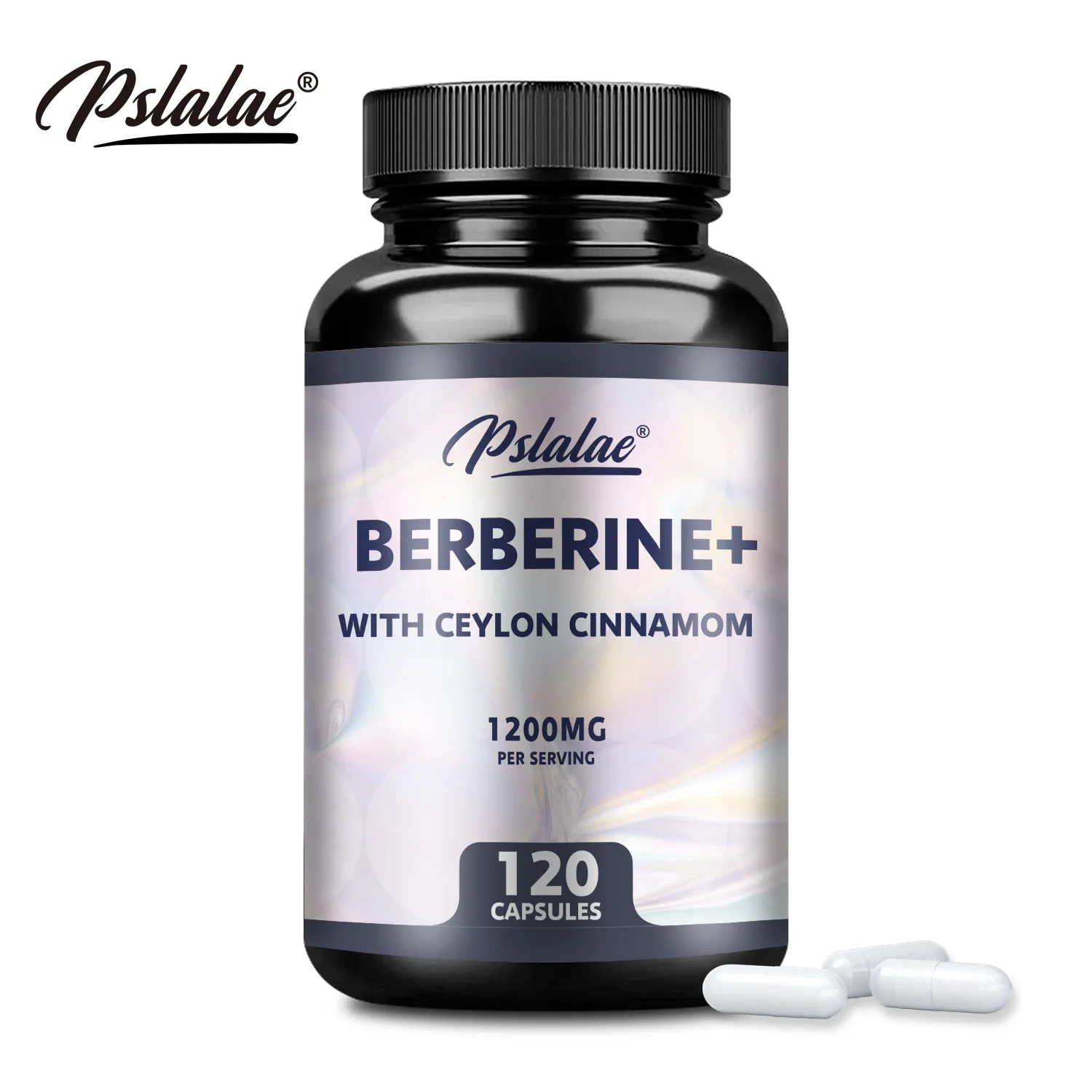 Berberine with Ceylon Cinnamon - Cardiovascular and Digestive Health, Enhance Gastrointestinal Function - 120 Capsules