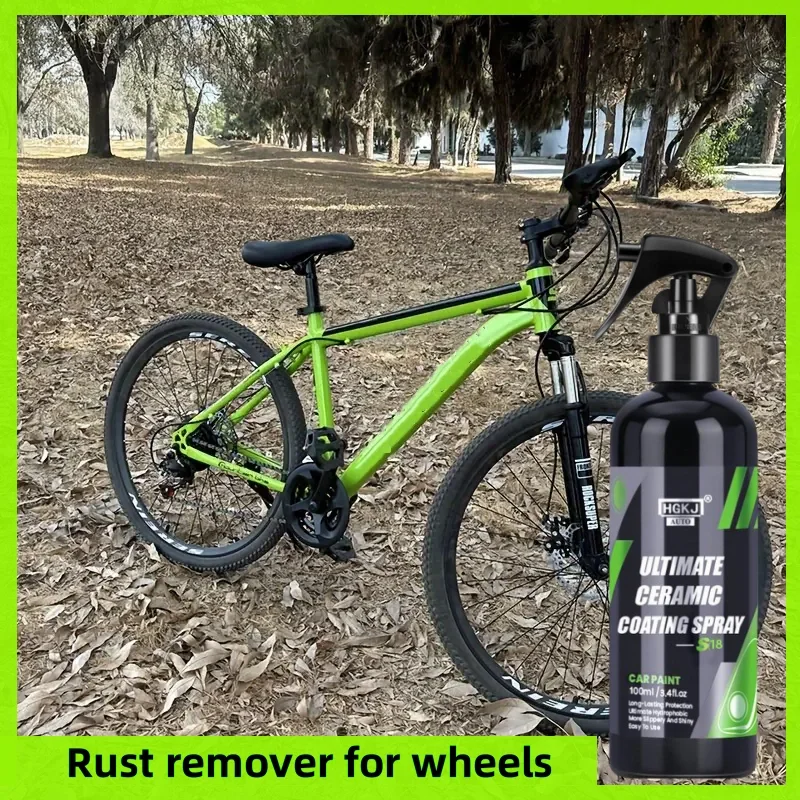 

100ml/3.4oz 4pcs Heavy-Duty Multi-Purpose Rust Remover Spray - Quick Formula for Cars, Kitchen, Bathroom, Garden