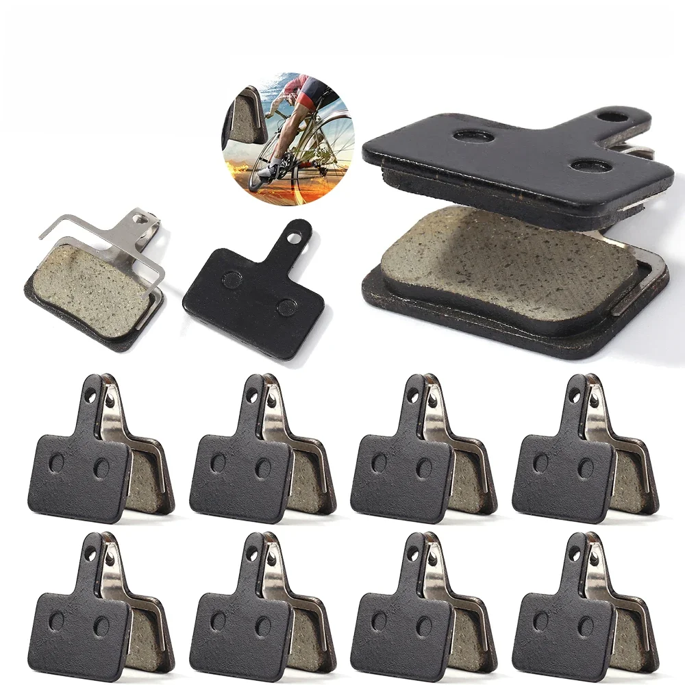 AliExpress 8-1Pairs Bike Disc Brake Pads Resin Semi-Metallic Cycling Brake Pad For Shimano M375 M445 M446 MTB