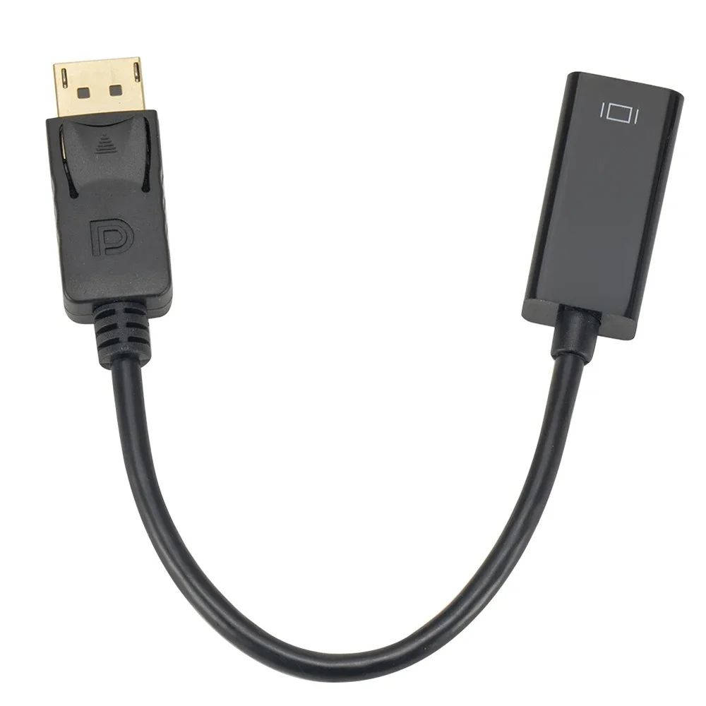 Adapter 4K DisplayPort na HDMI męski DP na żeński kabel kompatybilny z HDMI konwerter wideo audio do projektora HDTV PC — zdjęcie produktu 7