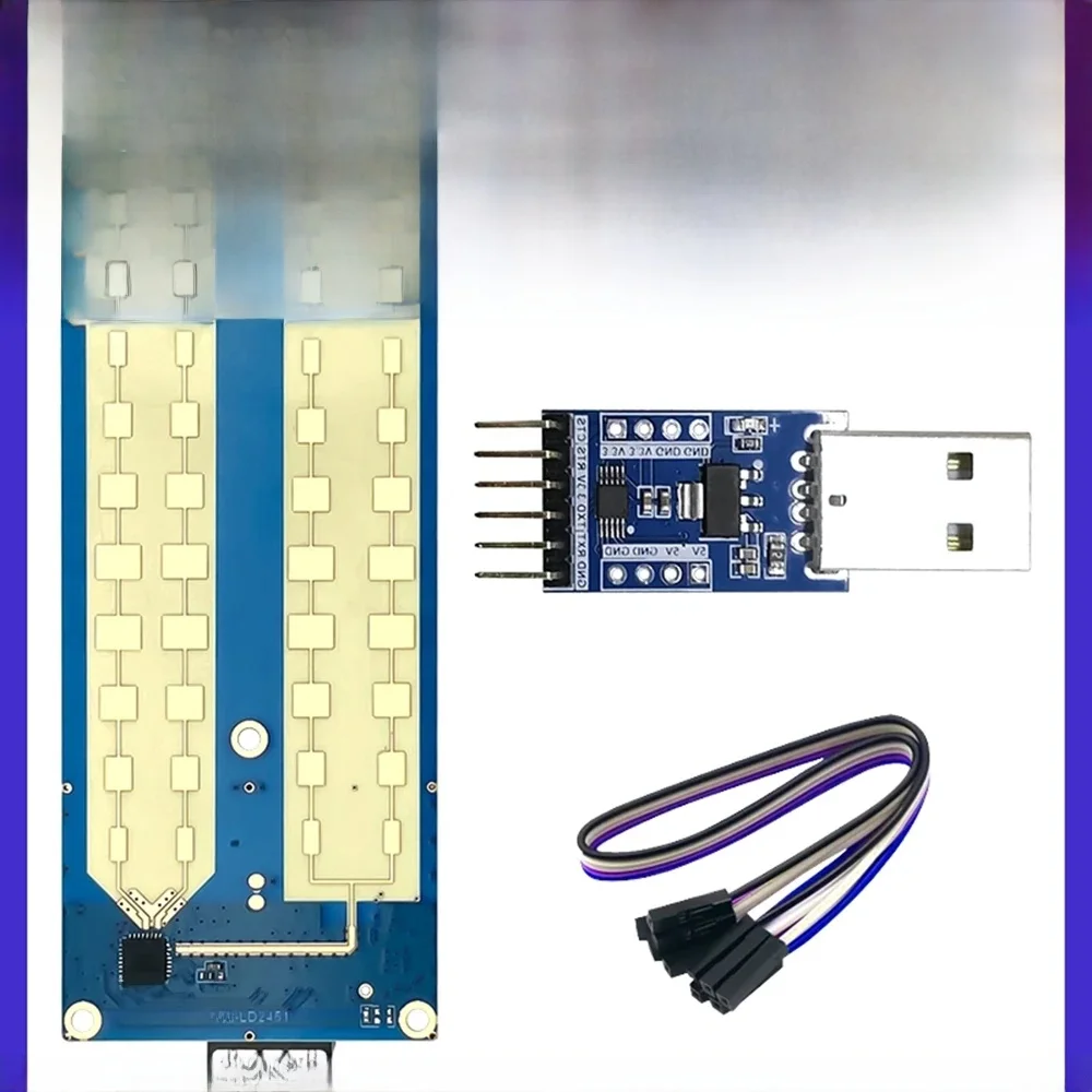 Hi-Link 100m 1T2R 24G Moduł czujnika wykrywania odległości prędkości pojazdu HLK-LD2451 — zdjęcie produktu 7