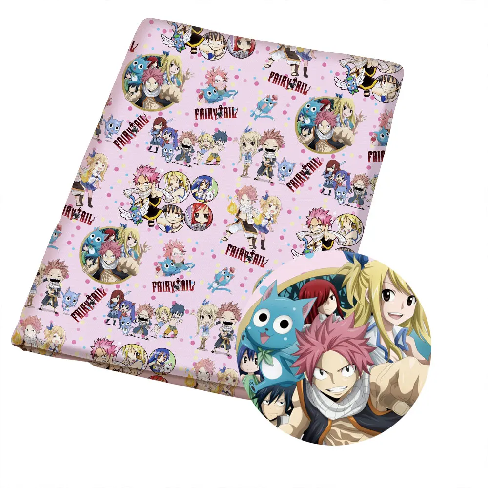 Cartoon Polyester-Katoenen Stof 140*50 Cm Met De Hand Genaaid Patchwork Gewatteerde Babyjurktas Thuis Bedlaken Stof