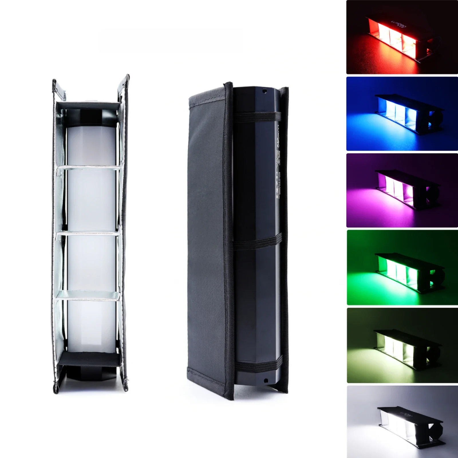 LUXCEO-Softbox fotográfica portátil, Grid Handheld, LED Light Acessórios, Eggcrate, P200, P6