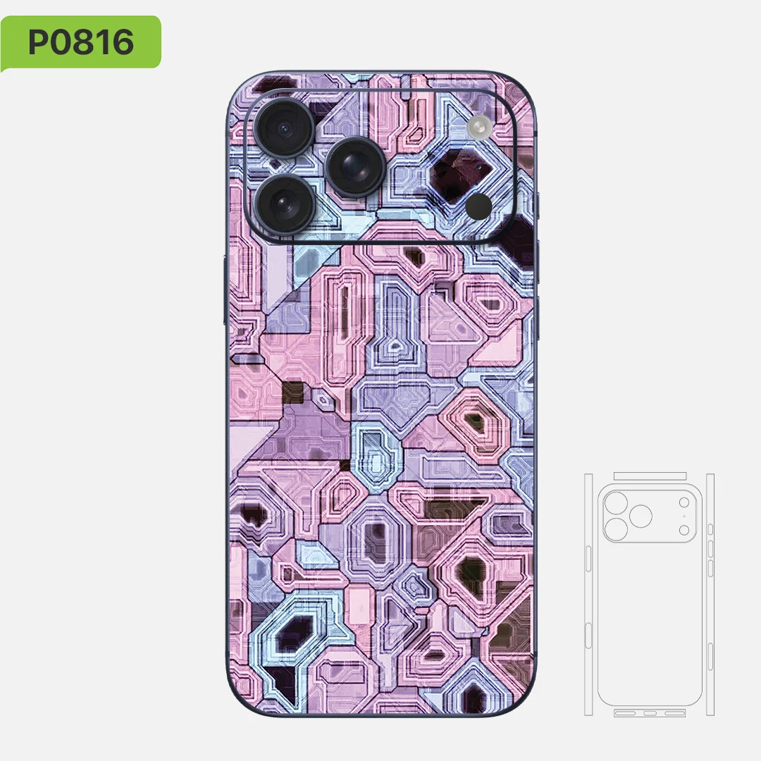 Machine Collection Skin Wrap Decal by Nexa Skins for iPhone 17/16/15/14/13 – Vinyl Sticker, IP033