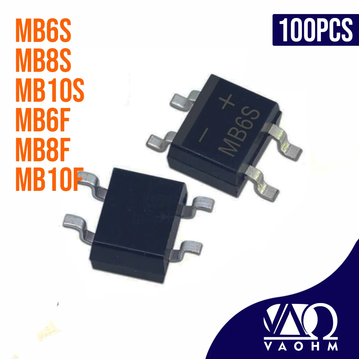 100PCS MB6S MB8S MB…
