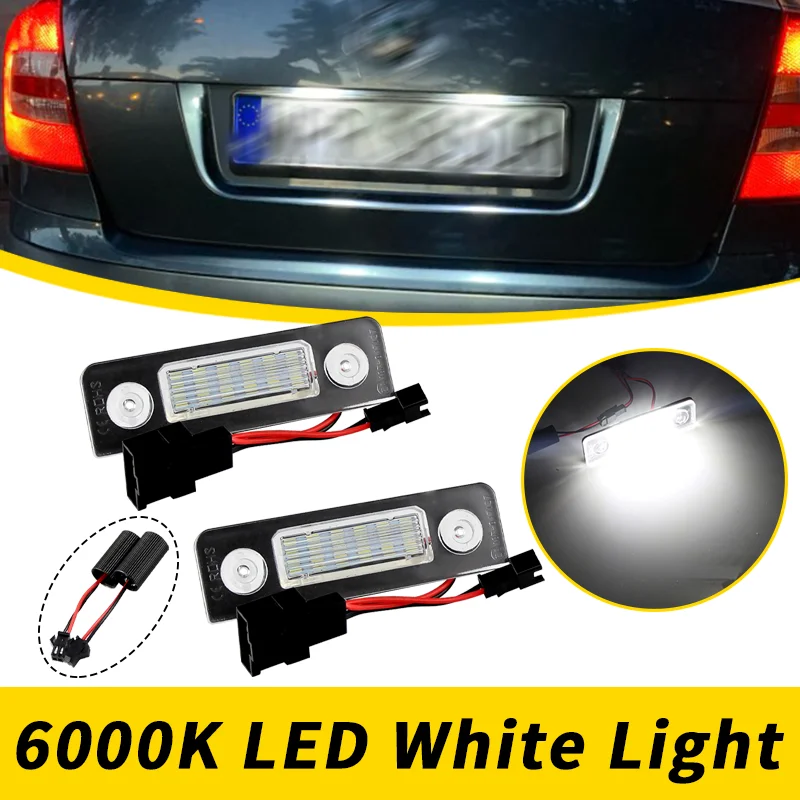 2PCS Canbus Led Lic… - image