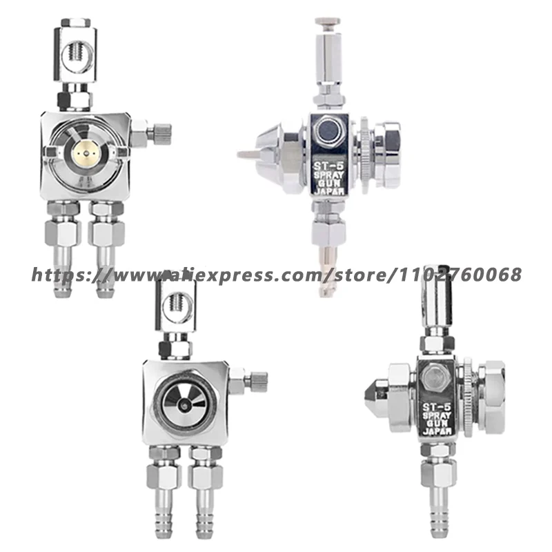 Pistola de Pintura Automática Ferramenta Pneumática Pistola de Pulverização Automática Bocal para Fundição Aerógrafo Japonês St5r St6r St-5 St-6