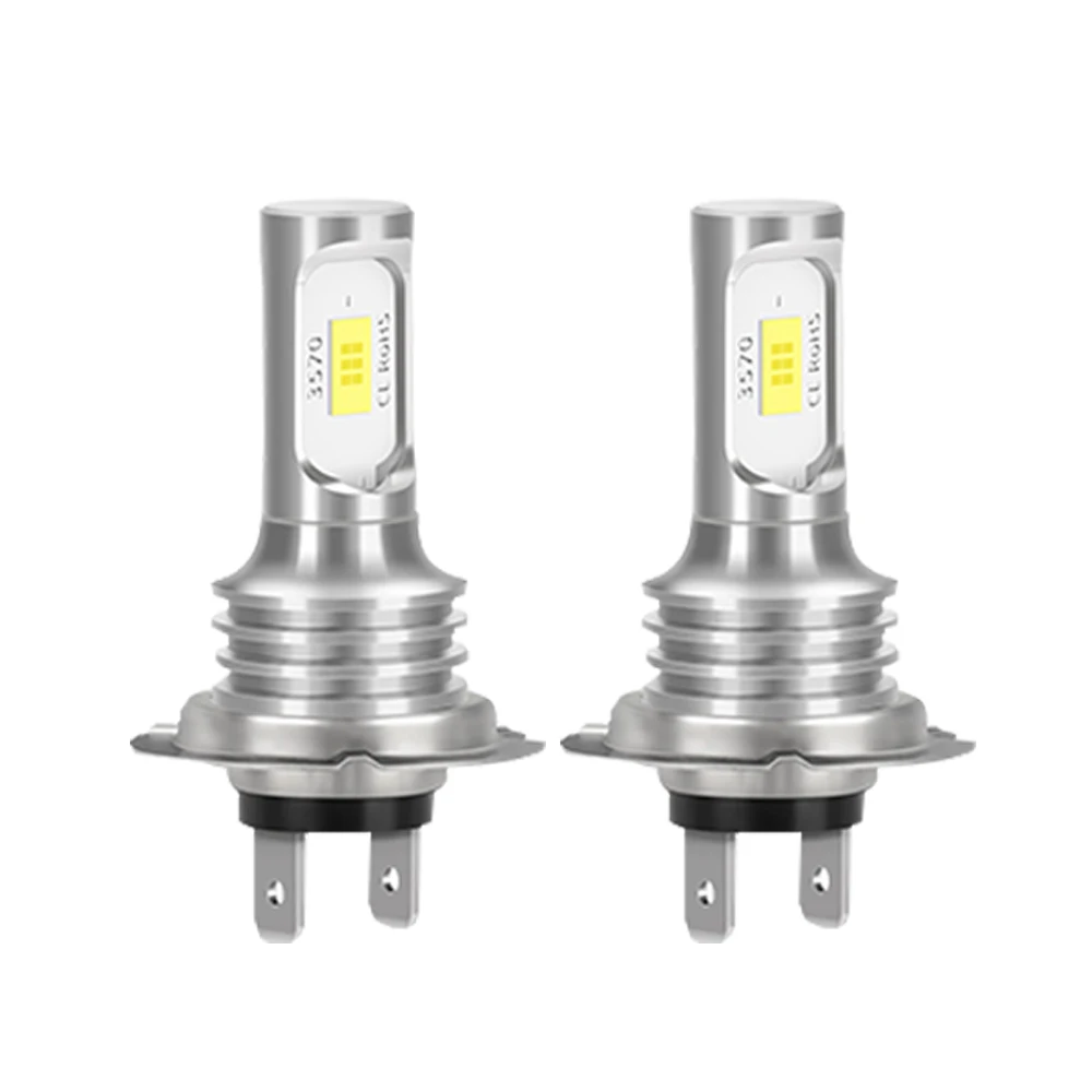 

LED Fog Lights H7 DRL 6000K White Canbus Error Free 5000LM DC12V Car Driving Fog Lamp Upgrade 3570 CSP Chips