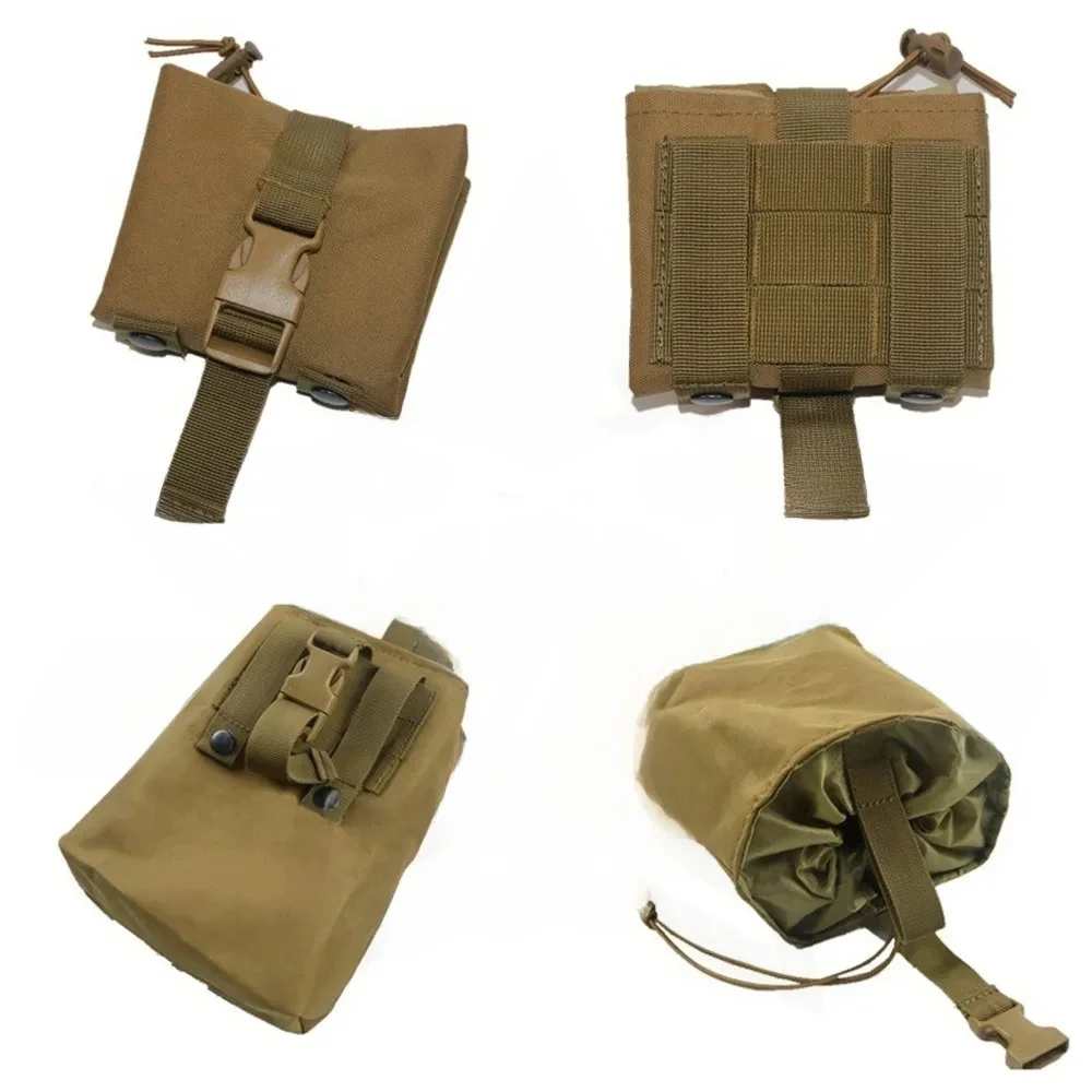 Pochette pour magazines pliante Molle, accessoires de chasse et de randonnée en plein air, outil EDC, étui de récupération pliable, sac de taille