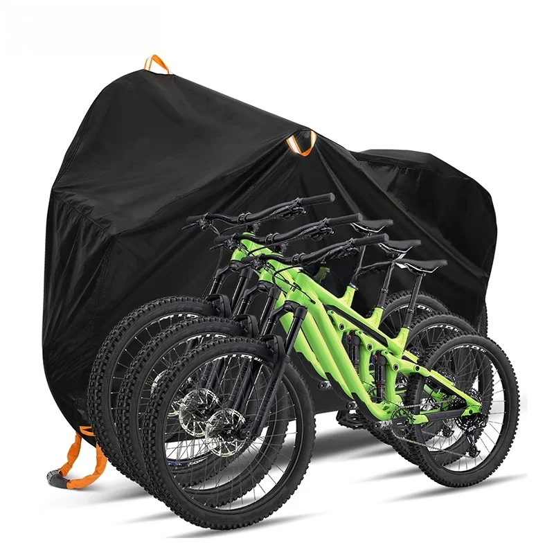 AliExpress Toptrek Bike Cover 210D Oxford Outdoor Storage Waterproof&Anti-UV Bicycle Cover with Waterproof Membrane for 1-3 Bikes Rain Snow