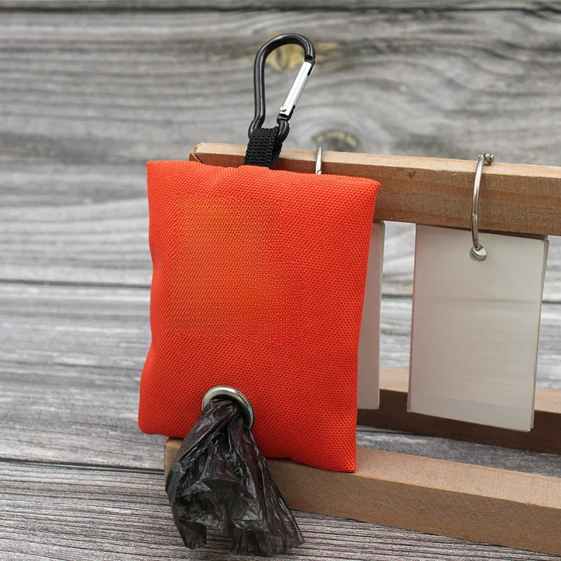 Fournitures pour animaux de compagnie, sacs poubelle en toile, distributeur de sacs à excréments, support Portable pour sacs poubelles de merde de chien, organisateur de ramassage pour chiot et chat