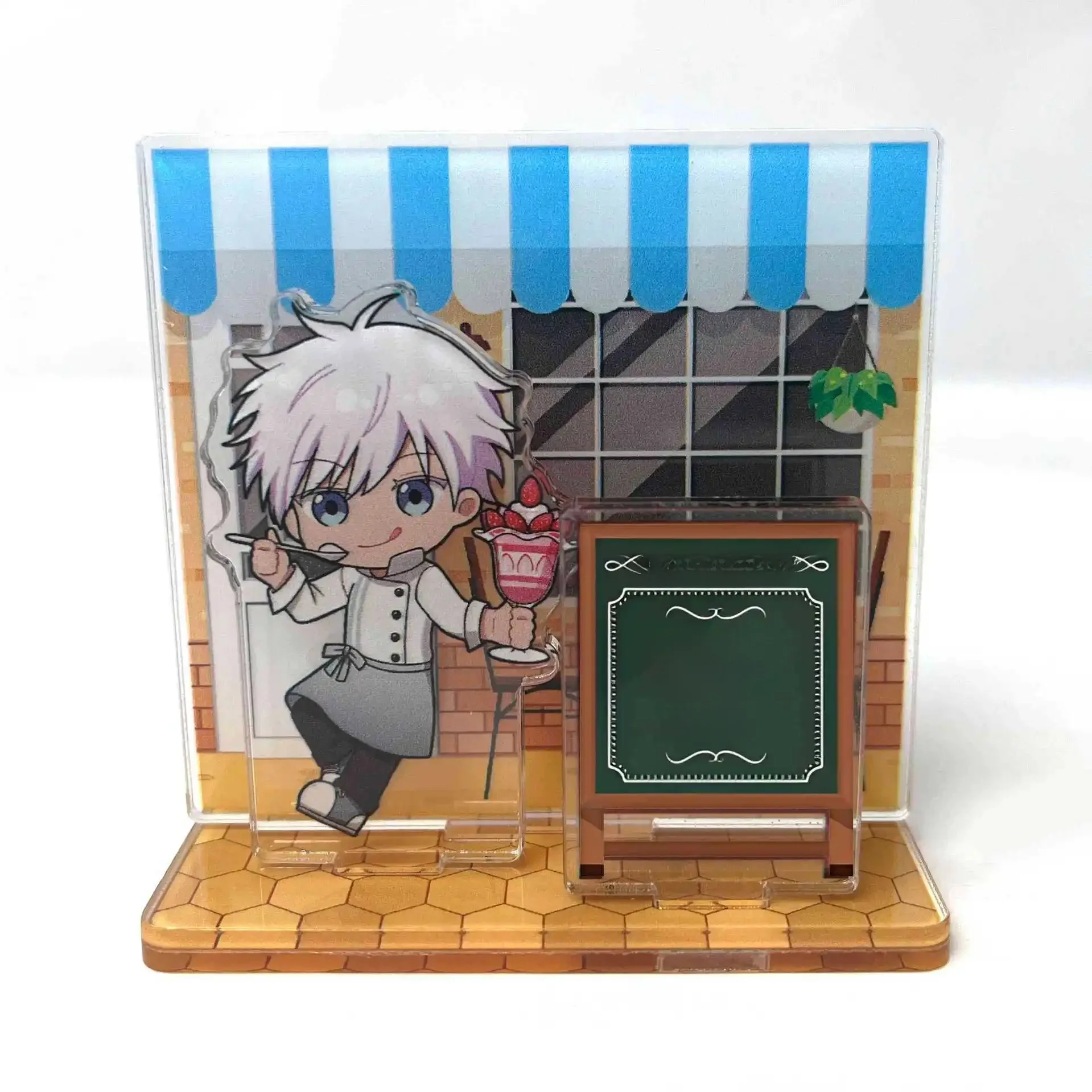 Figurine de dessin animé Jujutsu Kaisen, support en acrylique, modèle de jouets pour enfants, Yuji Itadori Gojo Satoru Fushiguro Megumi, Cosplay, cadeau d'anniversaire