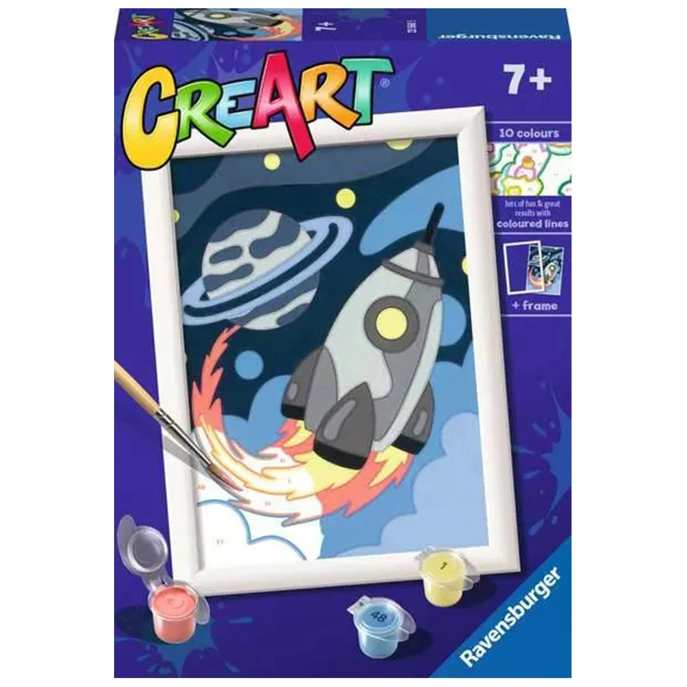 Creative Kit painting-Adventure in Space, Ravensburger, 23560, original, toys, kids, girls, gifts, collector, shop, new, games, family, puzzles