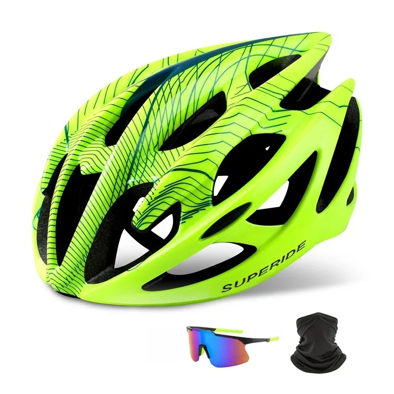 AliExpress superide SUPERIDE Men Women MTB Bicycle Helmet Integrally-molded Riding Cycling Helmet Sports Ultralight Road Bike Mountain Bike Helmet