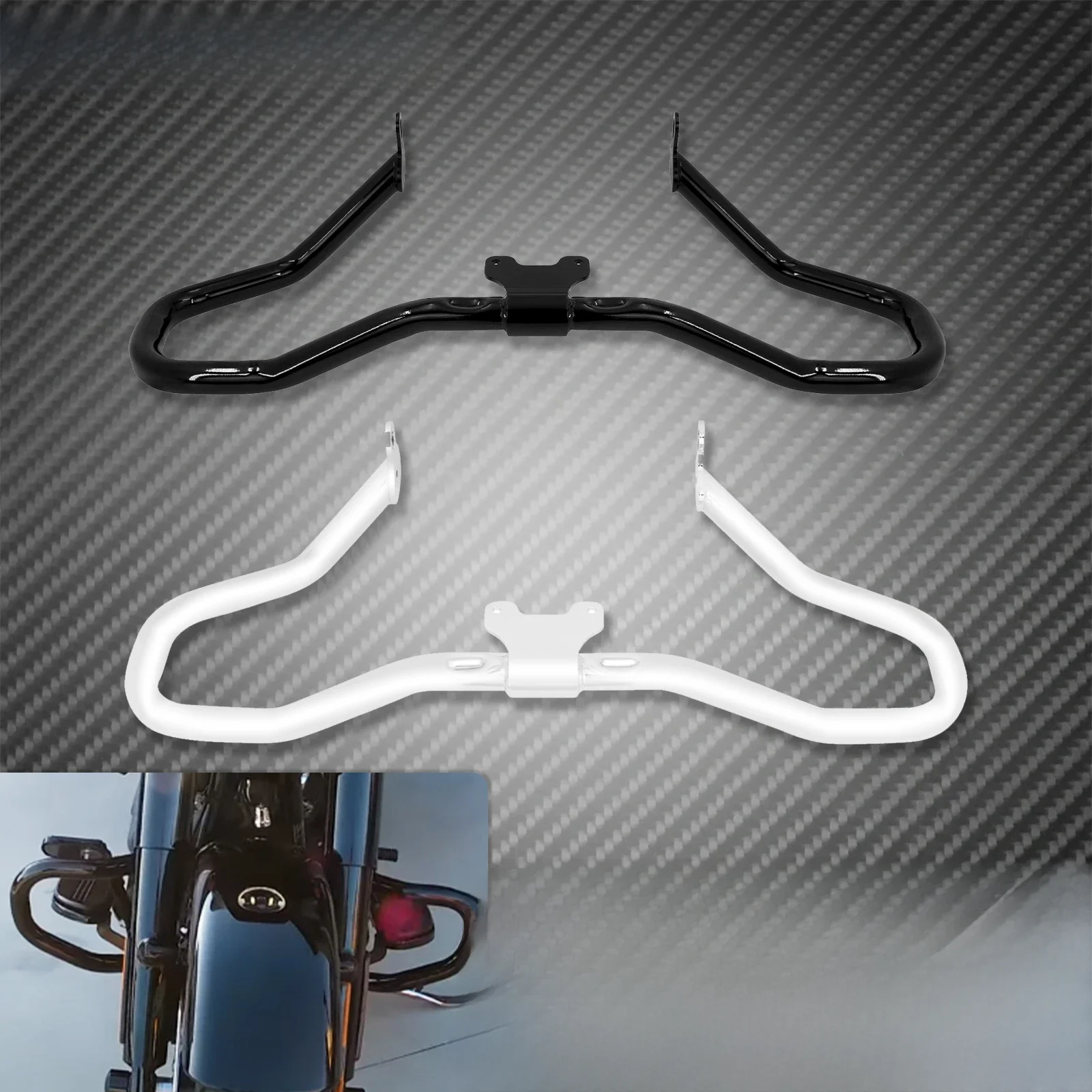 Motocykl posiekany autostrada osłona silnika pasek awaryjny zderzak dla Harley Touring Electra przemieszczanie się po ulicy Road King CVO Limited 2014-Up — zdjęcie 2
