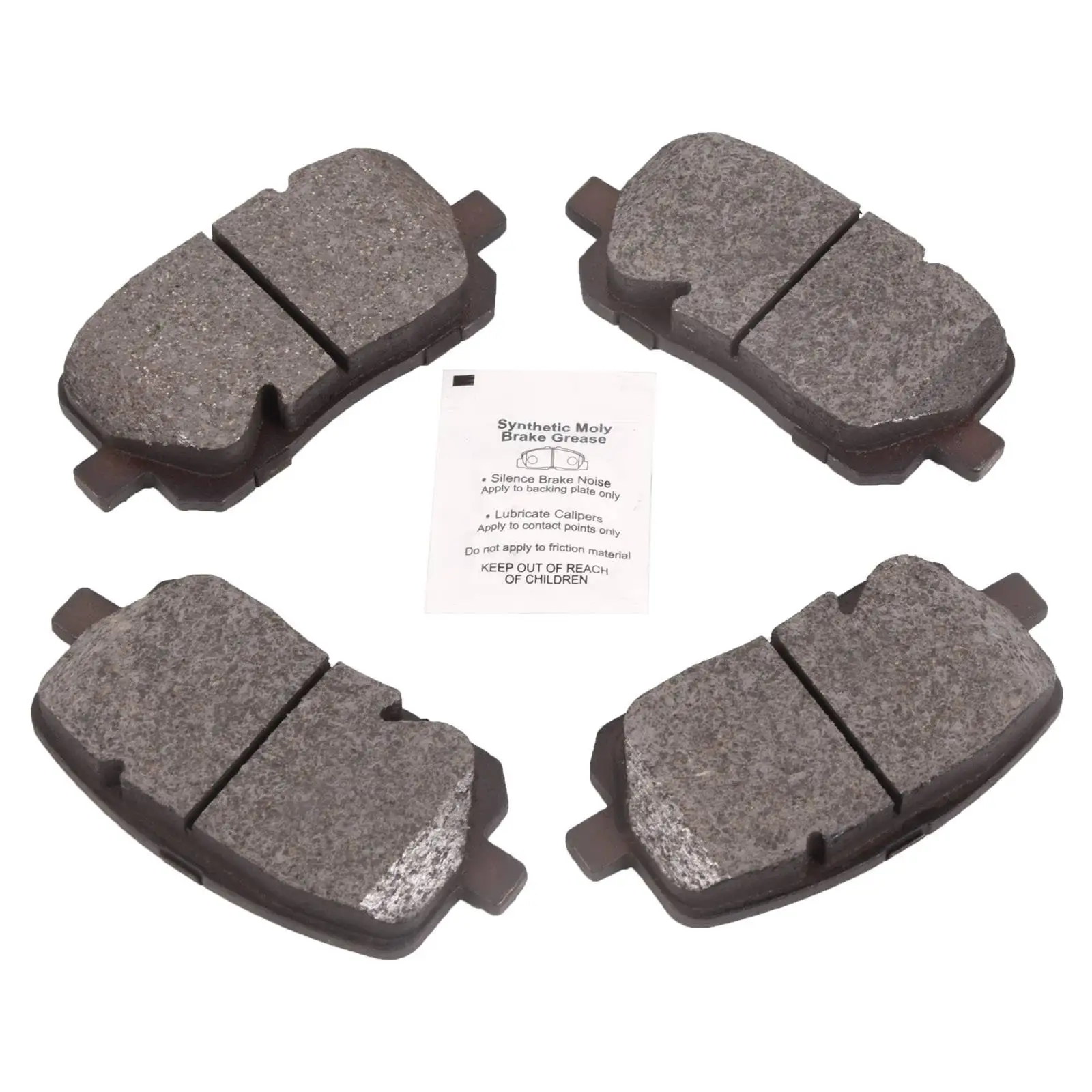 Front Ceramic Disc Brake Pads For 2003 - 2008 Pontiac Vibe Toyota Corolla Matrix