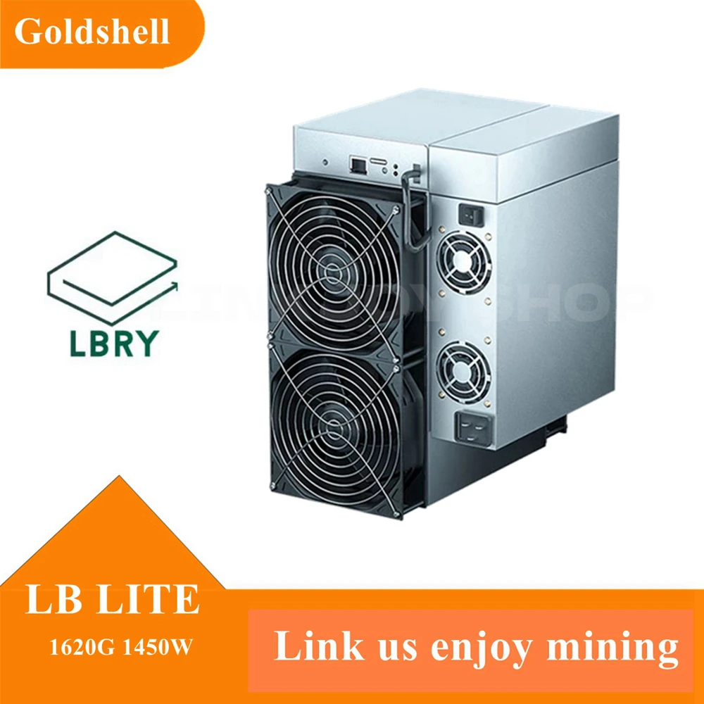 

Goldshell LB Lite Home Ultra Silent Computer Server LBRY Miner 1620GH 1450W Noise 55db