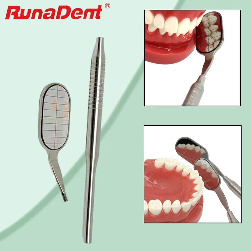 

Dental Mouth Mirror Rhodium Reflective Surface, Anti Fog Coating Dentist Tool, Professional Grade Mirror for Dental Procedures