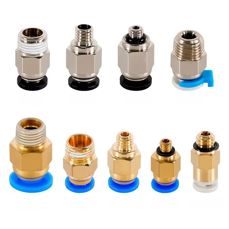 Złączki pneumatyczne do drukarek 3D, szybkozłączki Bowdena, łączniki do rur 1,75/3 mm, złączki PC4 M6 M10, rurki PTFE 2/4 mm — zdjęcie produktu 7
