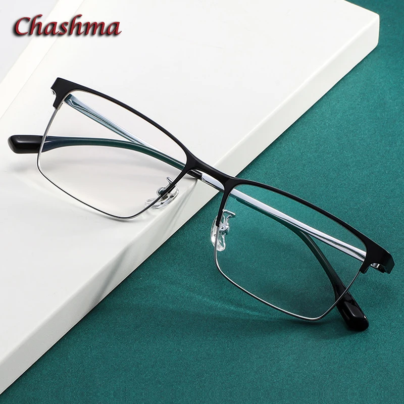 Chashma Prescription Glasses Elegant Men Fashion Optical Titanium Lightweight Women Eyeglasses Frames Eyewear Recipe Spectacles
