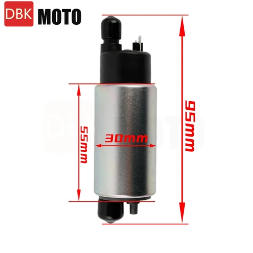 Imagen 2 del producto Bomba de combustible de gasolina de repuesto para motocicleta, 12-18V, 30mm, para Yamaha YZF R15 R125 FZ6 YBR 125 250 WR 250X ZIF 125 C3 SMR450 2007-2011