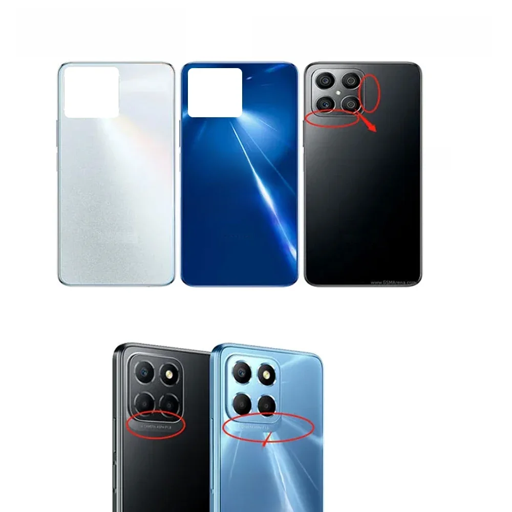 Dla Huawei Honor X8 4G 5G Tylna pokrywa baterii Obudowa tylnego panelu — zdjęcie produktu 3
