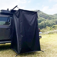 Portable Vehicle Side Shower Tent Automotive RV Tailgate Van Restroom Shelter,Changing Dressing Room Outdoor Camping(No Support)