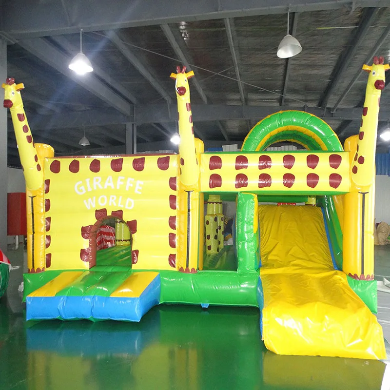 

ПВХ уличная игровая площадка пластиковая горка/горячий надувной замок Bounce House для детей