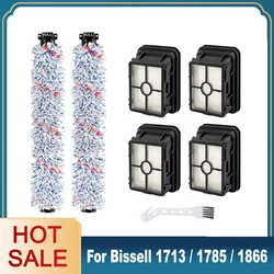 Hepa Filter Pet Roll Brush Accessories Spare Parts For Bissell Crosswave 1868 1785 Series 17132 Robot Vacuum Cleaner Replacement