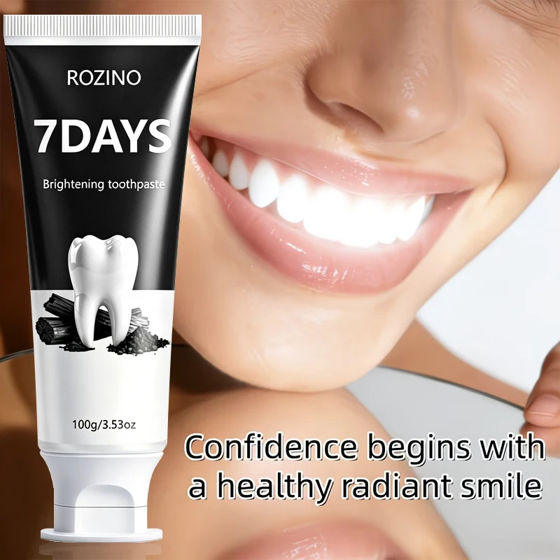 Rozino Toothpaste, Formulated with Hydroxyapatite, Clove, and Herbal Extracts, Is Gentle on the Teeth. Daily Brushing Can Gently Remove Stains from the Surface of the Tooth, Enhance Visual Appearance, Freshen Breath, and Care for the Surface of the Tooth Without Altering the Tooth's Original Color.