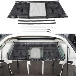 For Land Rover Discovery 5 LR5 2017-2022 ST Car Accessories Cargo Trunk Safety Isolation Protective Pet Net Mesh 1 Pcs Auto Part