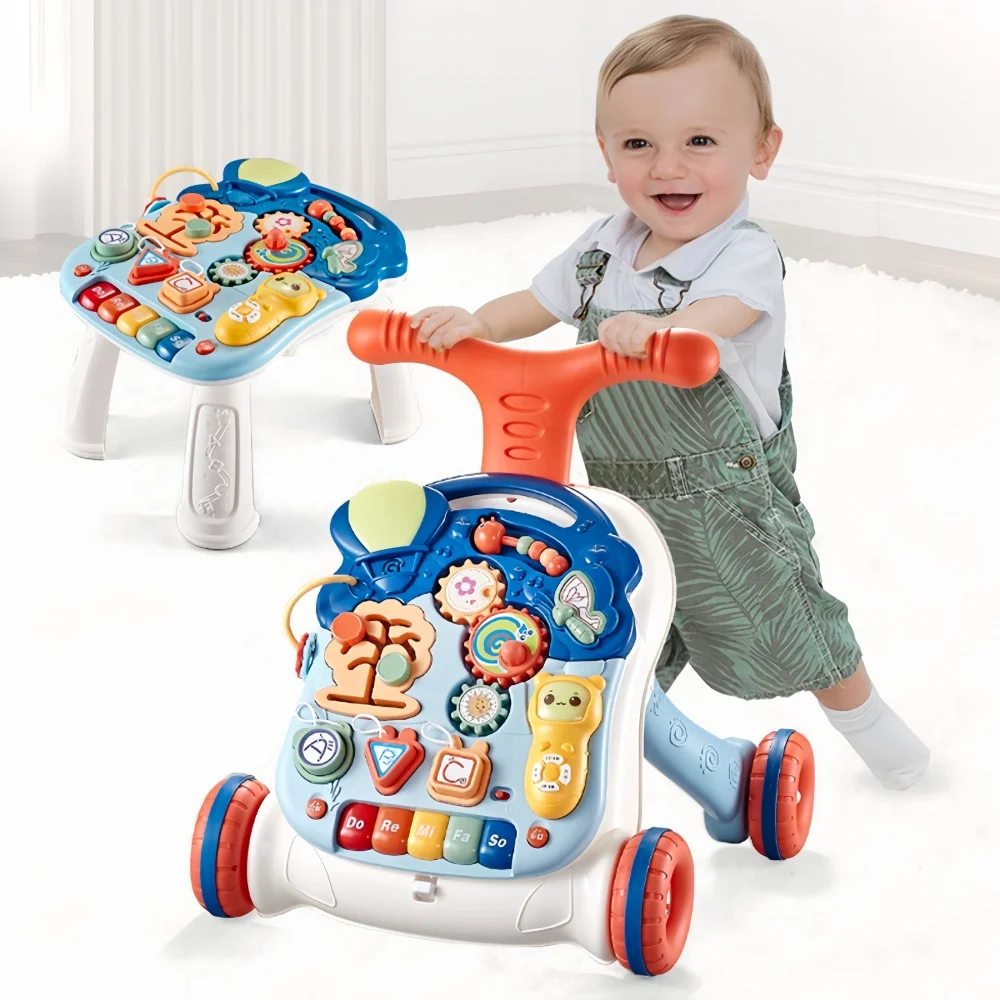 

Baby stroller anti-o-leg anti-rollover baby learning walking aid 6-18 months old walking toy