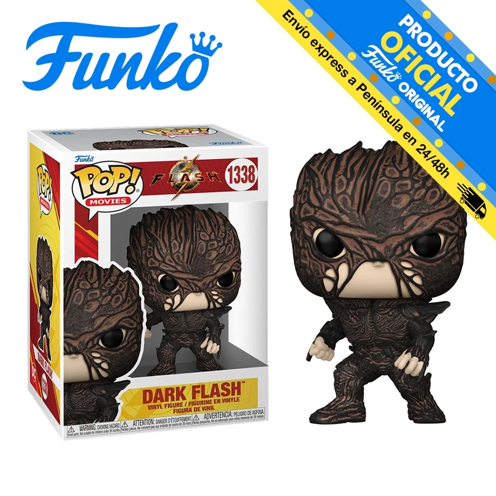 Funko Pop! The Flash - Flash black, 65598, 1338, original, toys, boys, girls, gifts, collector, figures, dolls, shop, with box, new, man, woman, official license