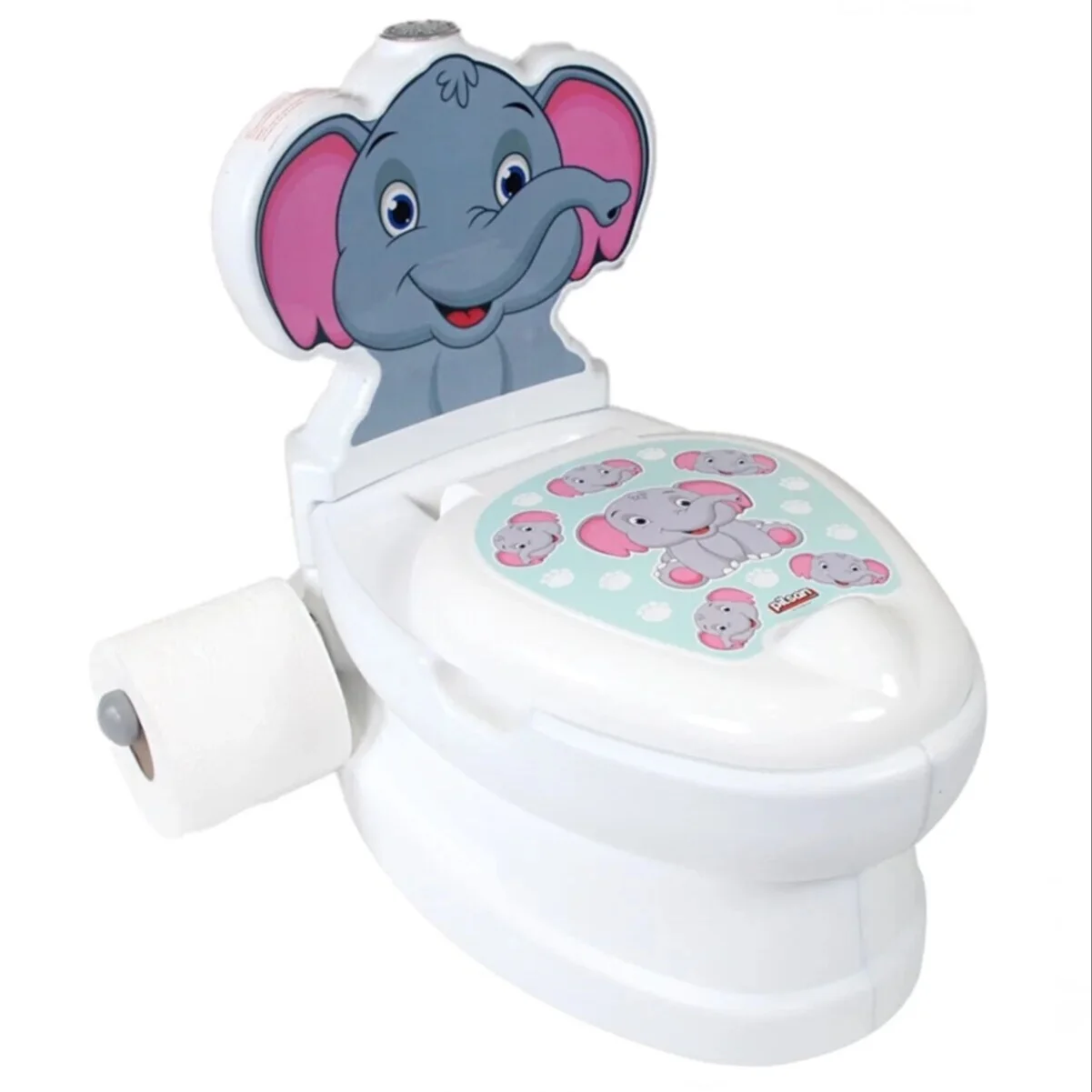 Animal Elephant Children's Pot Educational Potty For Baby Toilet Training Safe Kids Trainer Seat Chair Toilet