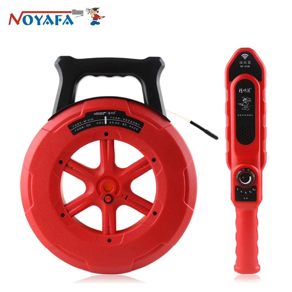 NOYAFA NF-5130 Pipeline Blockage Detector with Waterproof Probe Effective Diagnosis of Pipe Blocking for Iron/PVC/Cement Pipes