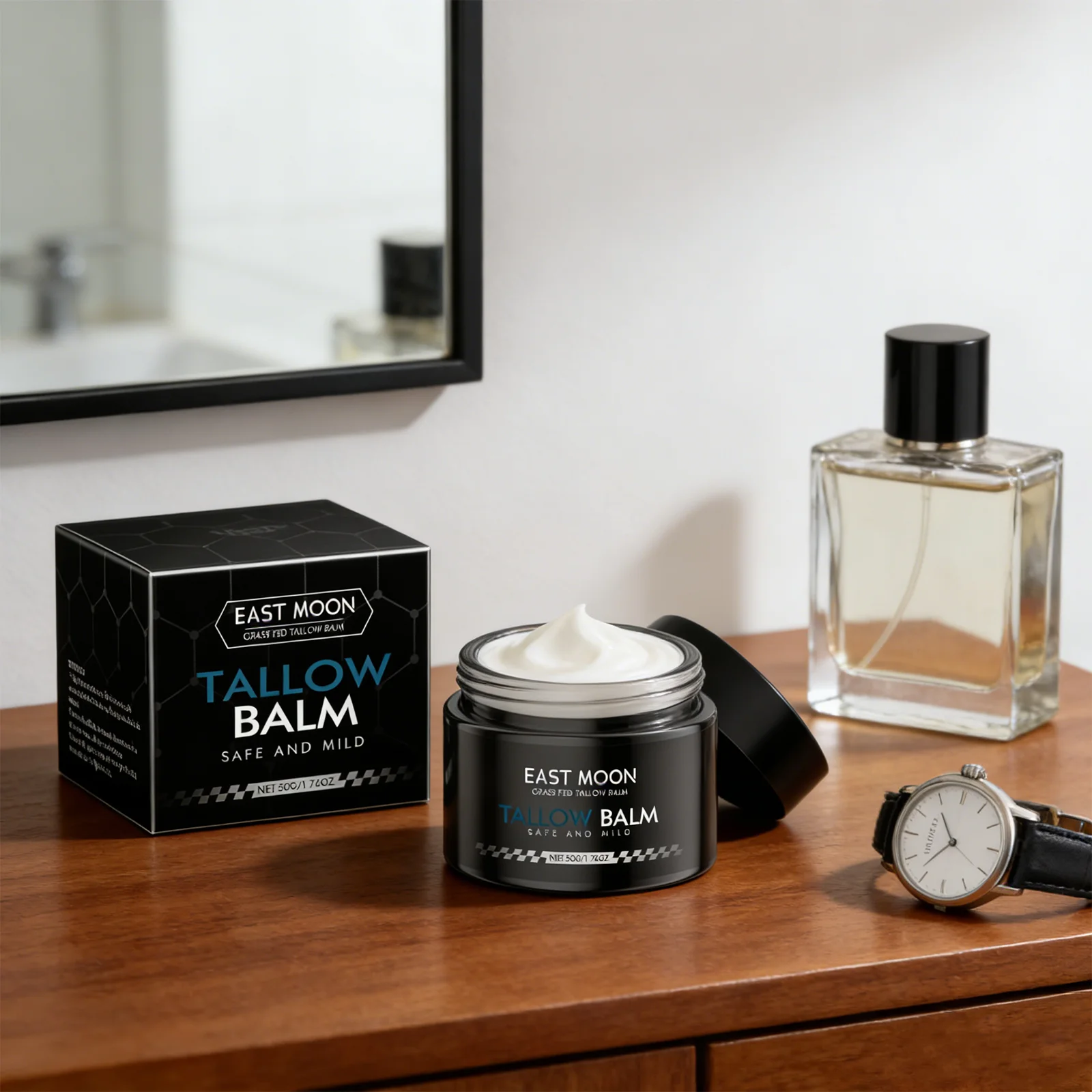 

Бальзам из топленого жира EAST MOON 50г, глубоко проникает, уменьшает морщины на лице, не вызывает раздражения кожи, подходит для всех типов кожи.