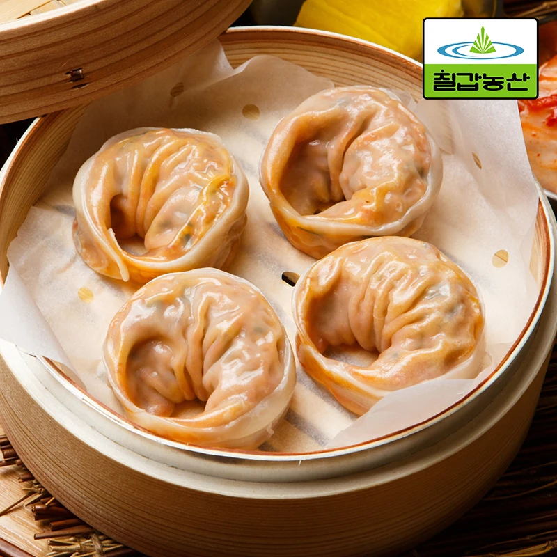 Chilgap Kimchi mandu agrícola hecho a mano 1.3kg + 1.3kg Bolsas de gran capacidad (HACCP certificado)