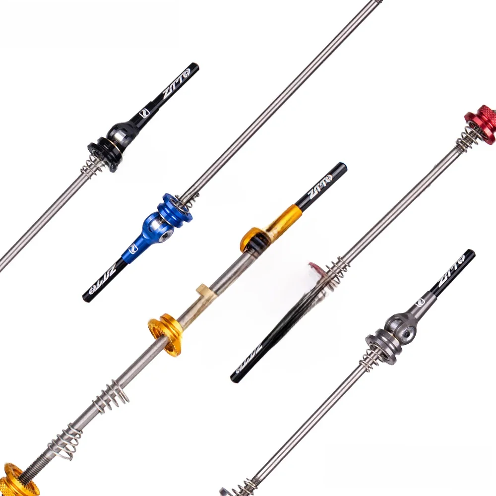 AliExpress ZTTO MTB Eccentric QR Titanium Alloy Skewer 52g TI Ultralight Wheel Hub Skewer 9mm 5mm Quick Release 100 135mm Axle 9x100 10x135