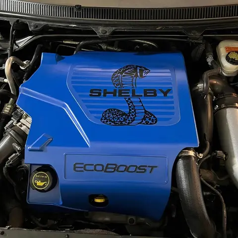 Shelby Cobra vinyldekaler för Ford Mustang GT500 GT350, stansade vinylklistermärken vattentäta tuningtillbehör gör-det-själv-dekoration 10 best sales Shelby GT500 tillbehör - №6