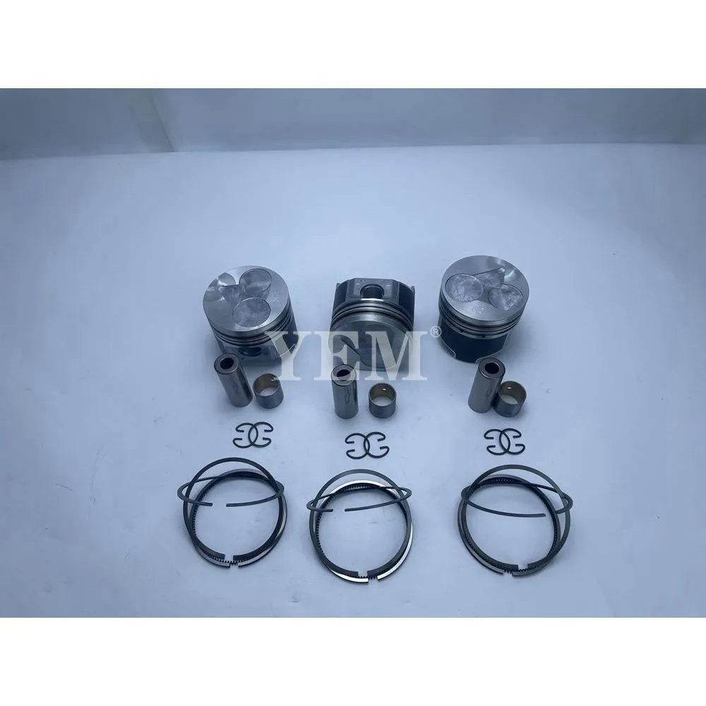 New D1305 Piston Kit 1G177-21770 16292-21050 16241-21330 For Kubota Diesel Engine.