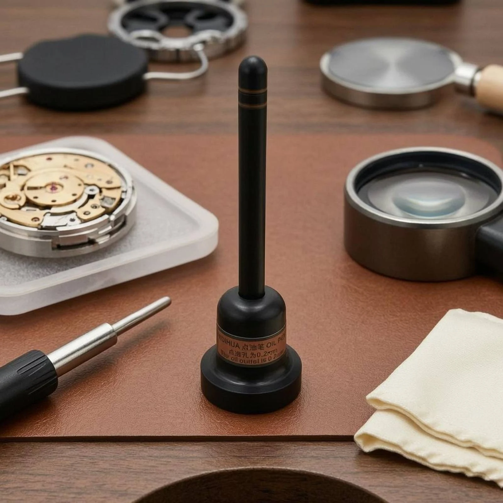 Precision Oil Applicator for Watch Maintenance