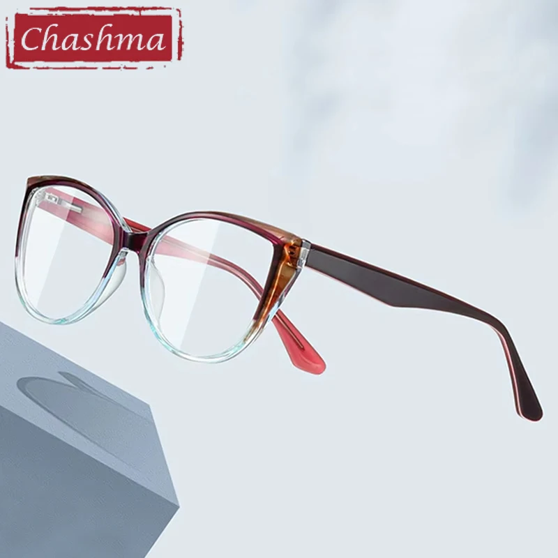 

Prescription Glasses Frame Cat Eye Glasses Optical Light Teens Frames Women Prescription Lenses Spring Hinge Spectacles Flexible