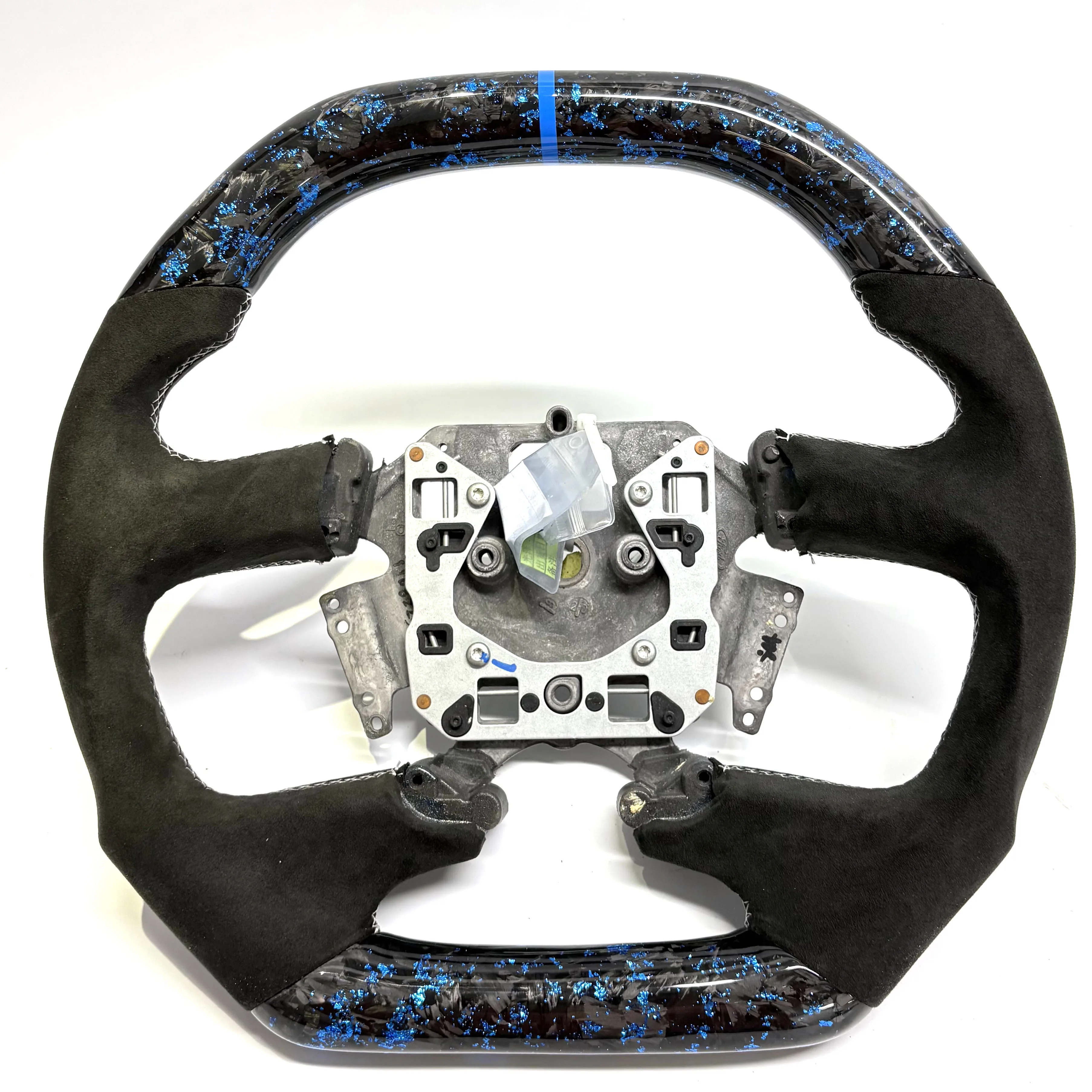 

Blue Forged Carbon Fiber Alcantara Steering Wheel for Ford/FPV FG Falcon
