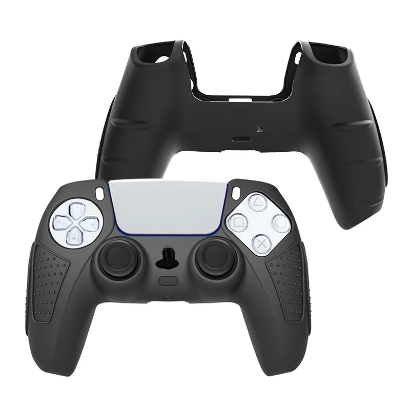 Housse de protection en caoutchouc et Silicone antidérapant souple, étui de protection pour manette de jeu Sony PS5 5, accessoires de jeux