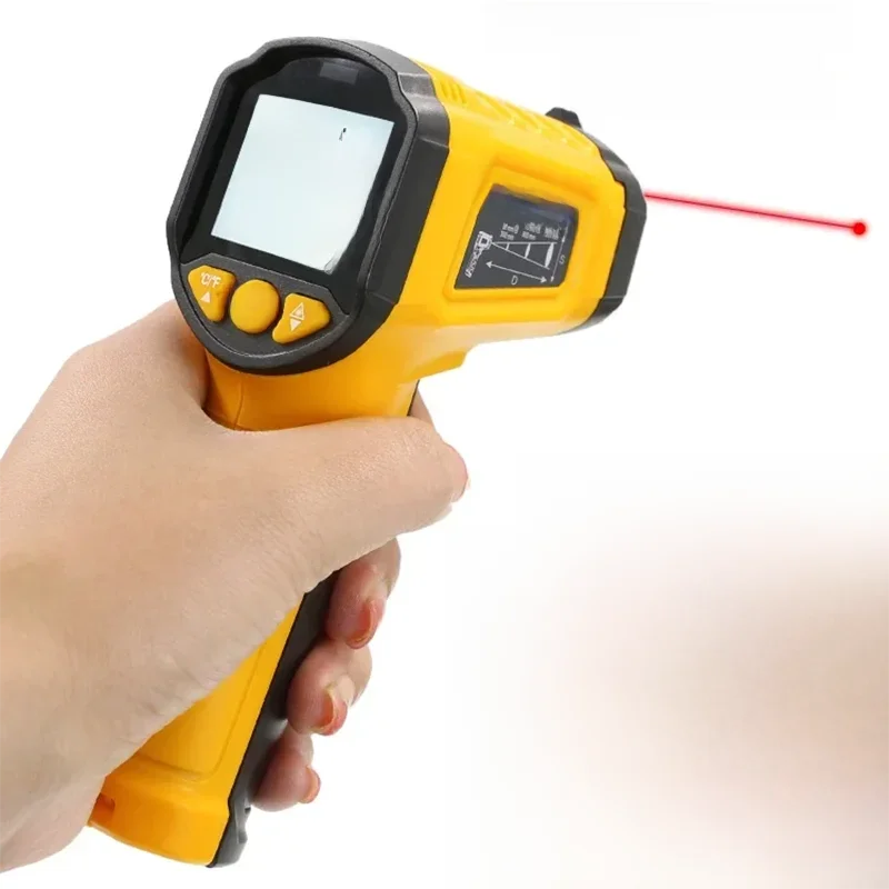Thermomètre infrarouge sans Contact TS380, jauge de température électronique industrielle portative de haute précision TS600