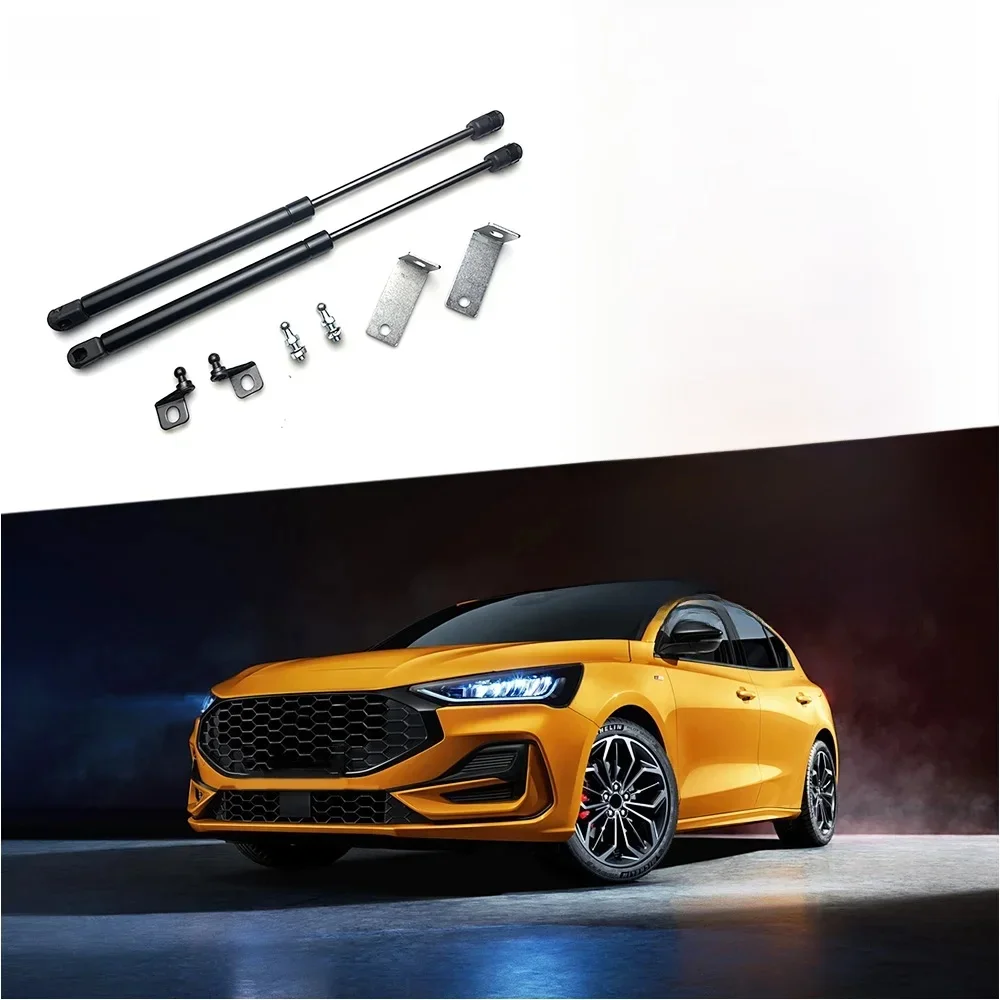 Dla Ford Focus MK4 2019-2025 Car-Styling Refit Bonnet Hood Gas Shock Lift Strut Bars Support Rod Akcesoria — 2