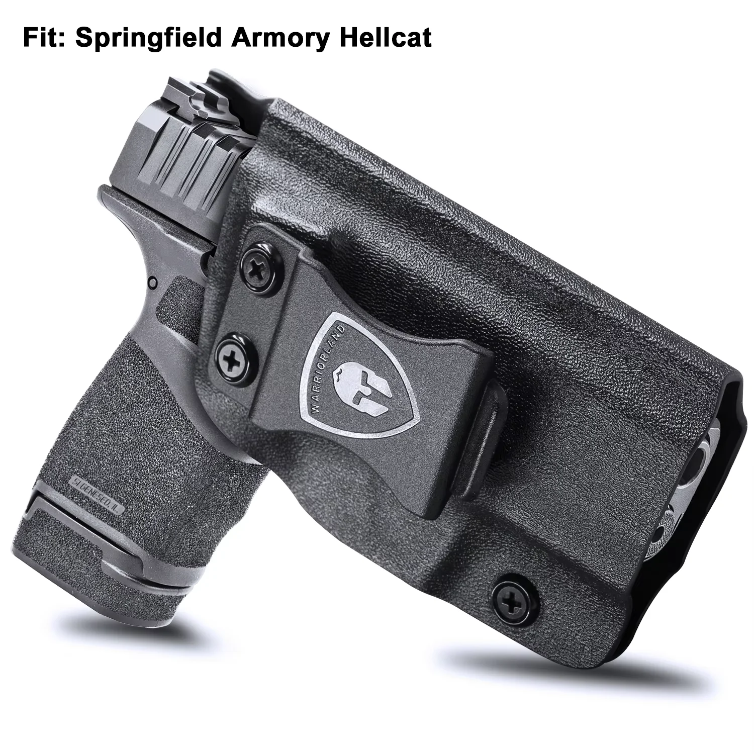 

Hellcat Holster Kydex Fit: Springfield Armory Hellcat Pistol,Not fit Hellcat Pro,Inside Waistband Concealed Carry Righ Hand