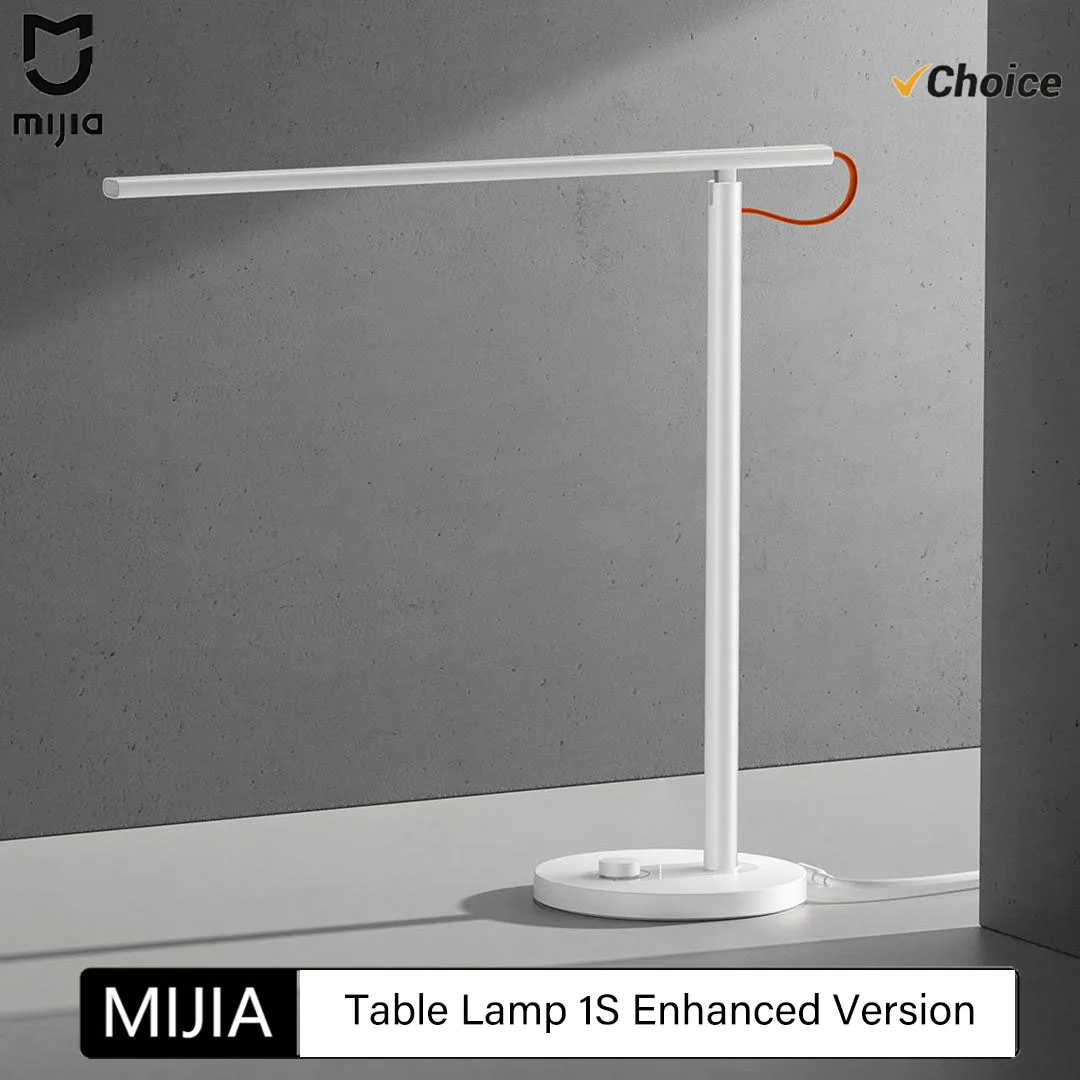 MIJIA Table Lamp 1S Enhanced Version Ra95 High Color Rendering Index Support Voice Control Eye Protection Fold Desk Light CN